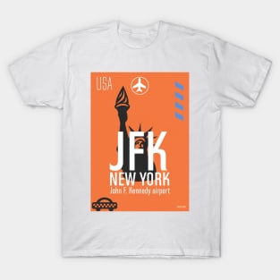 Airport New York JFK T-Shirt